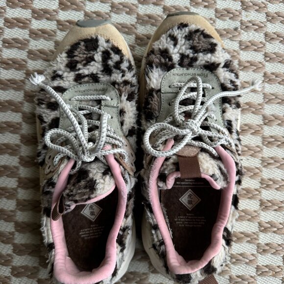 Anthropologie Cheetah Sneakers Size 8 - Picture 1 of 9